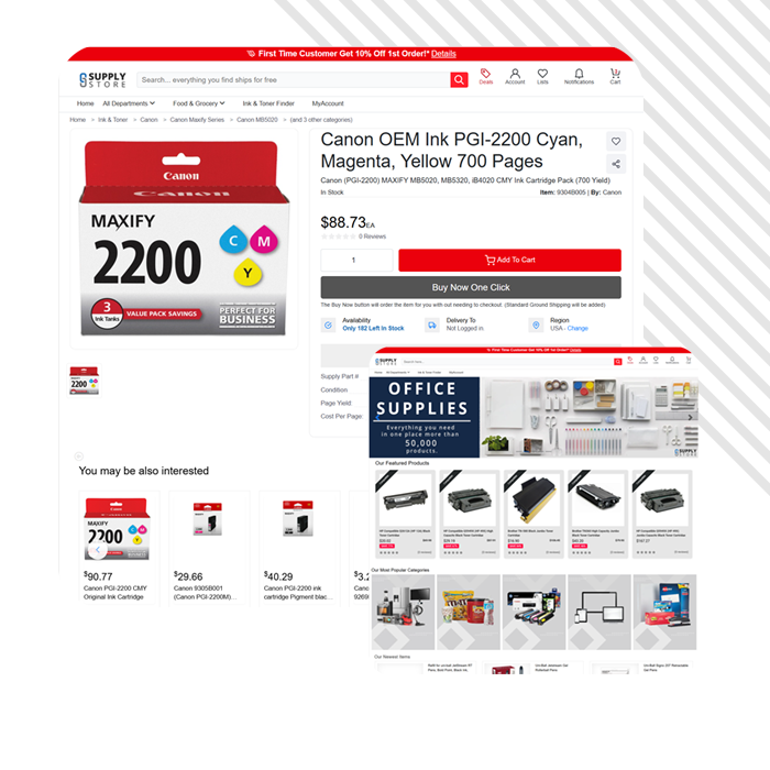 Power eCommerce platform screenshot
